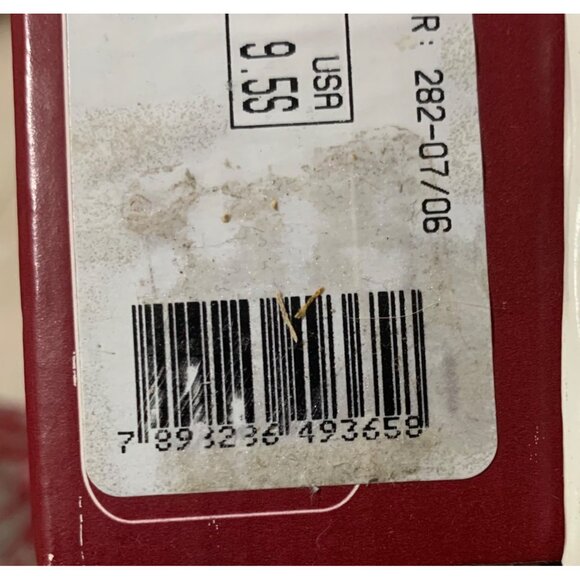 So Danca White Tyette Tap Valiant Vegan 9.5 Shoes Elastic Snaps Dance Recital - Picture 8 of 9